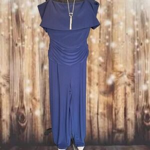 Nightway Off-Shoulder Jumpsuit – Size 14 – NWT